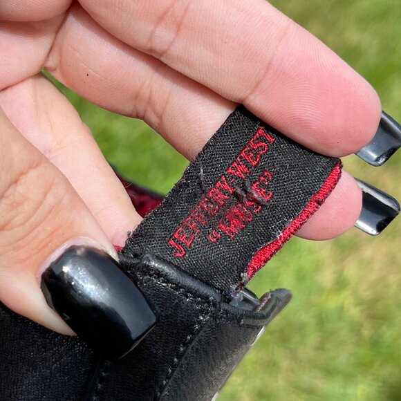 Jeffery West Muse HELTER SKELTER Front Seam Leather Chelsea Boots Size 11 - Picture 13 of 13